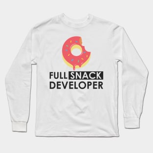 Full snack developer Long Sleeve T-Shirt